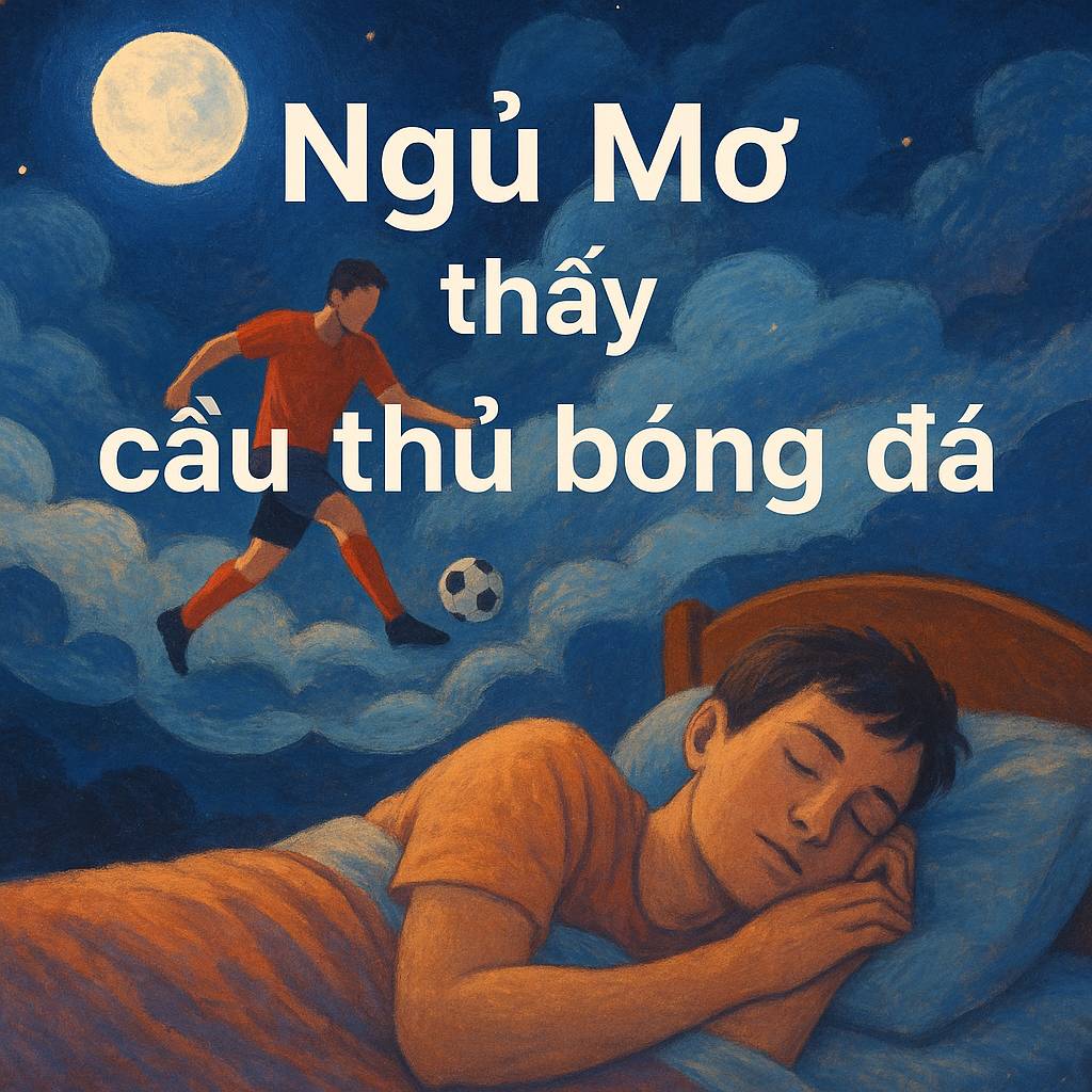 Mơ thấy cầu thủ bóng đá là điềm gì? Đánh số mấy