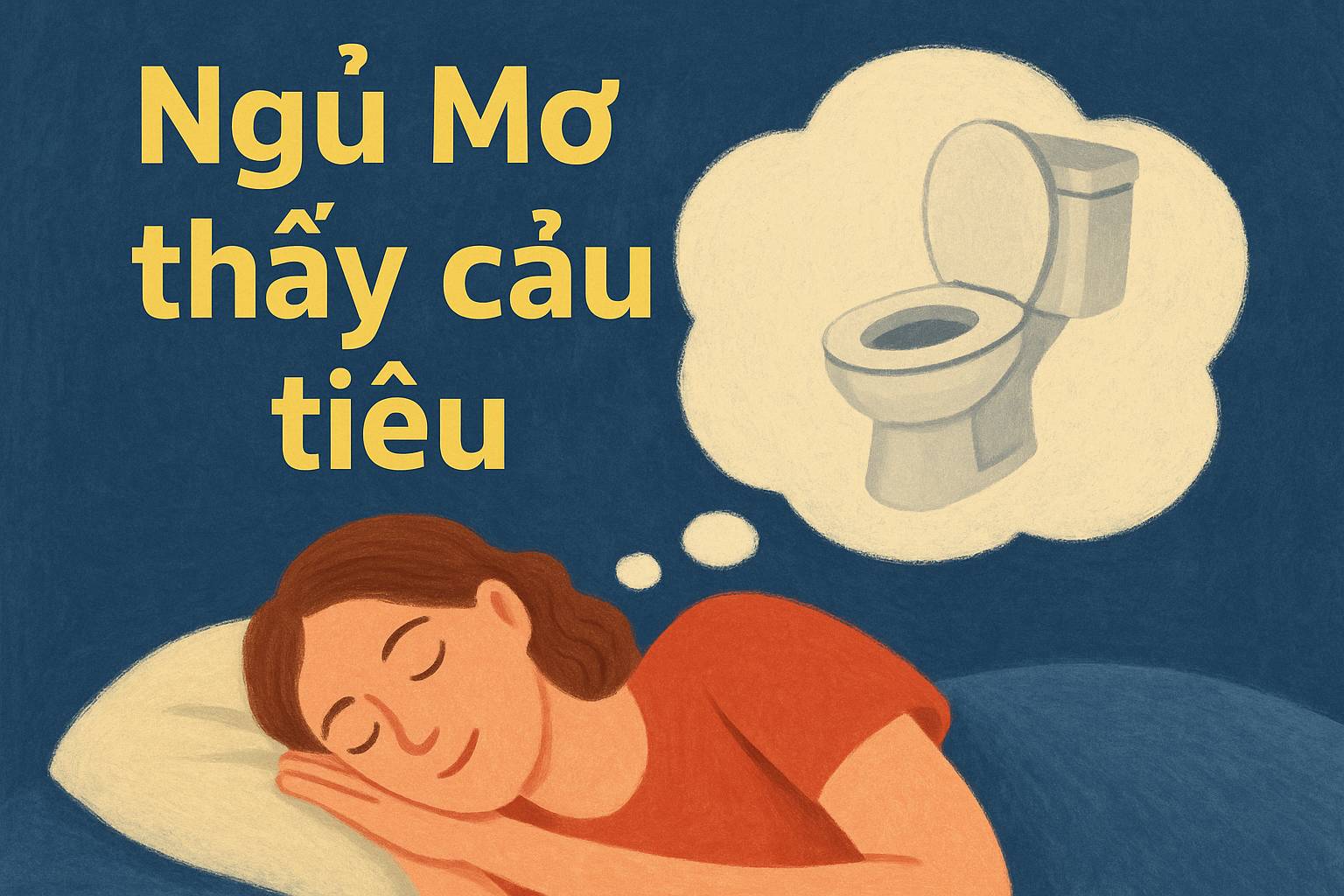 Mơ thấy cầu tiêu là điềm gì? Đánh số mấy