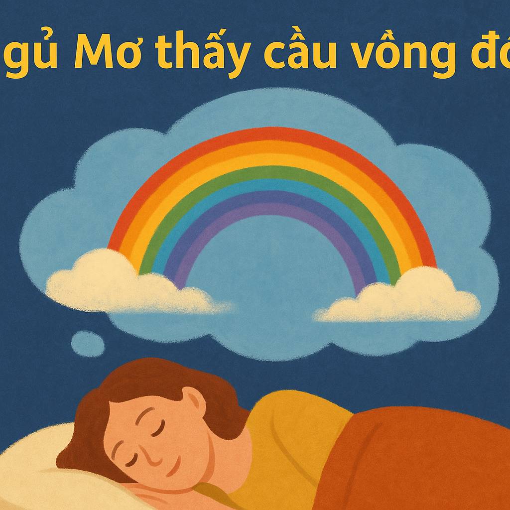 Mơ thấy cầu vồng đôi là điềm gì? Đánh số mấy