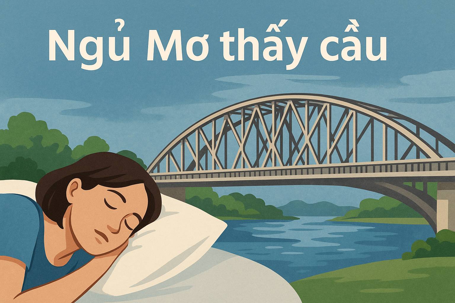 Mơ thấy cầu là điềm gì? Đánh số mấy