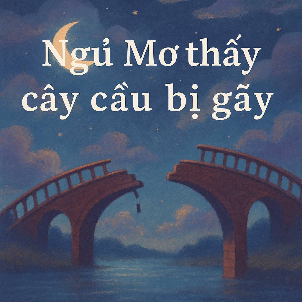 Mơ thấy cây cầu bị gãy là điềm gì? Đánh số mấy