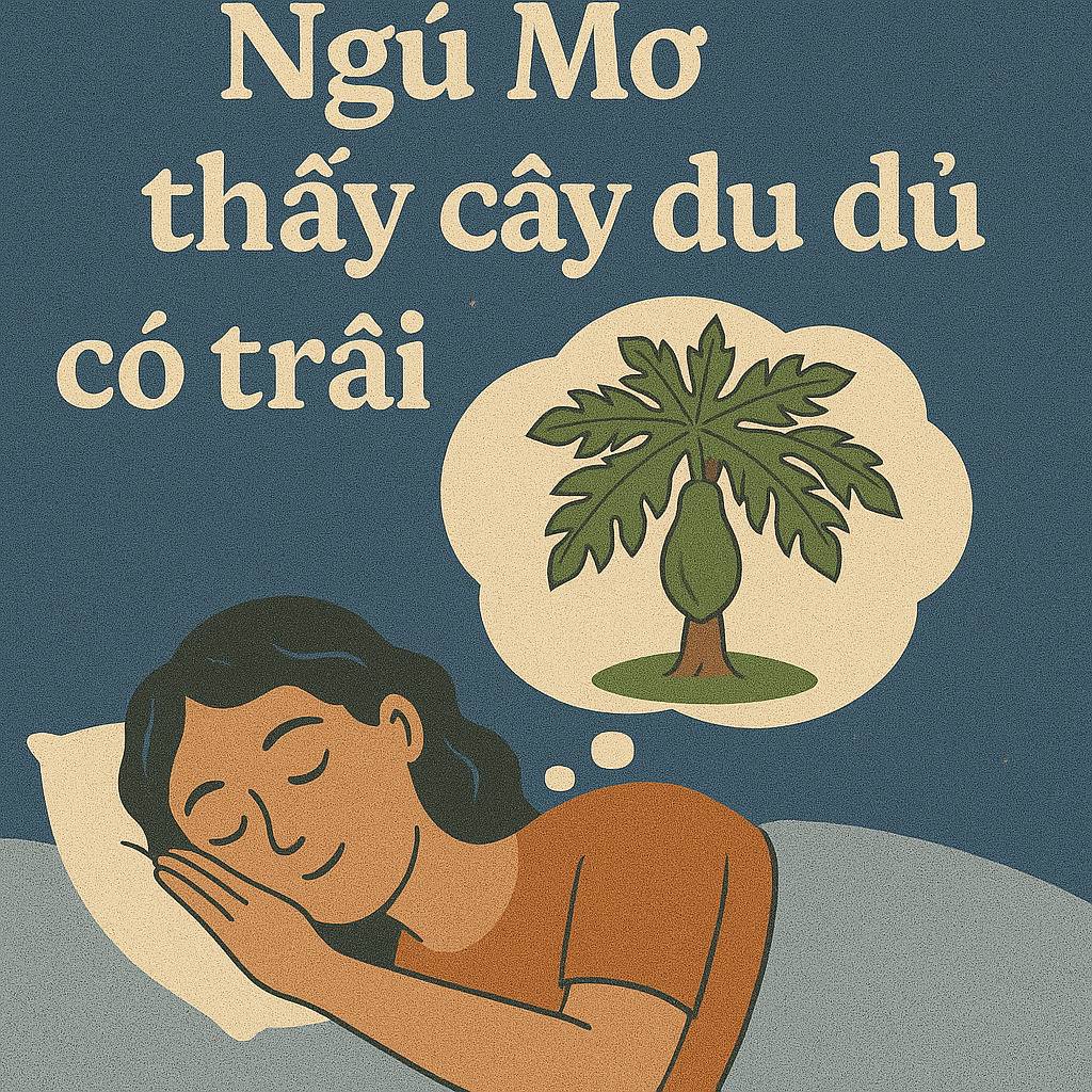 Mơ thấy cây đu đủ có trái là điềm gì? Đánh số mấy