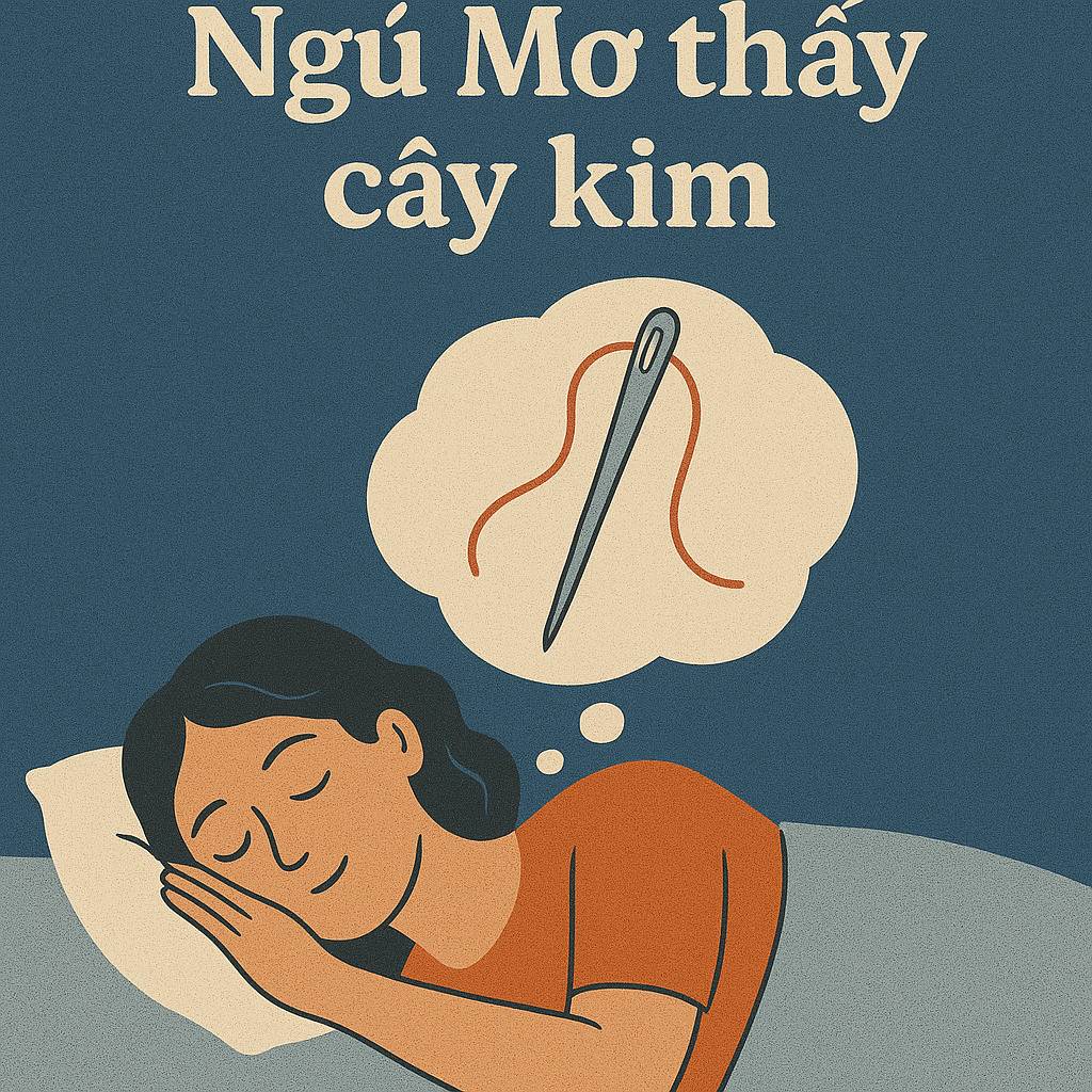 Mơ thấy cây kim là điềm gì? Đánh số mấy