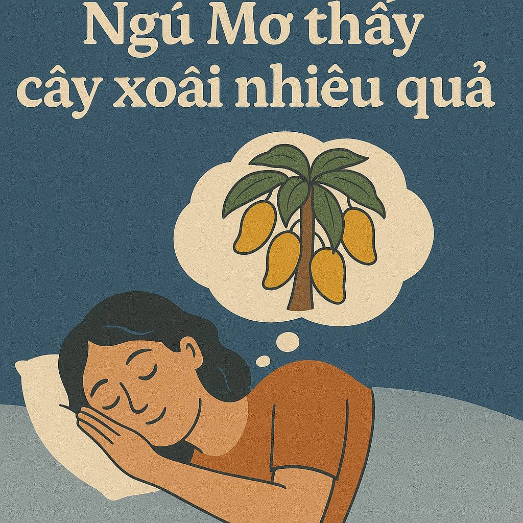 Mơ thấy cây xoài nhiều quả là điềm gì? Đánh số mấy?
