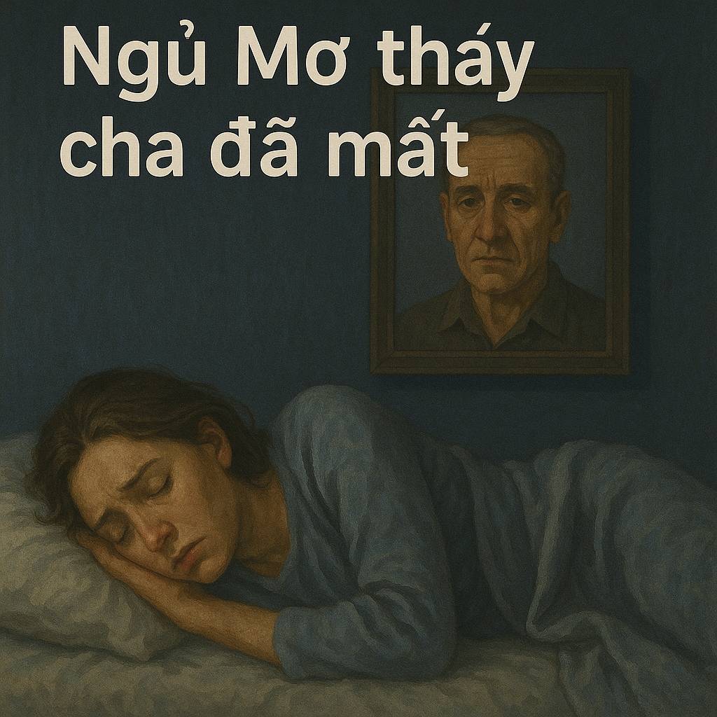 Mơ thấy cha đã mất là điềm gì? Đánh số mấy?