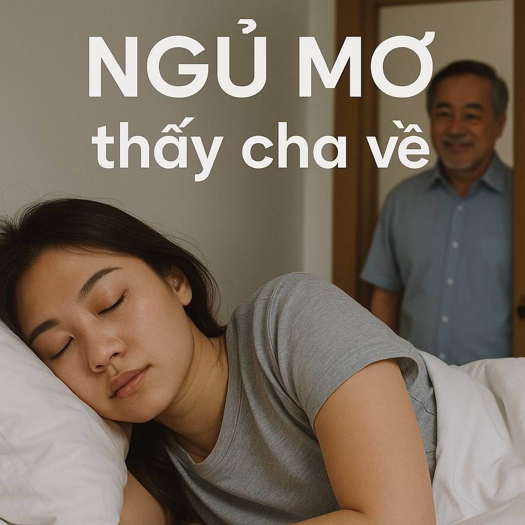 Mơ thấy cha về là điềm gì? Đánh số mấy