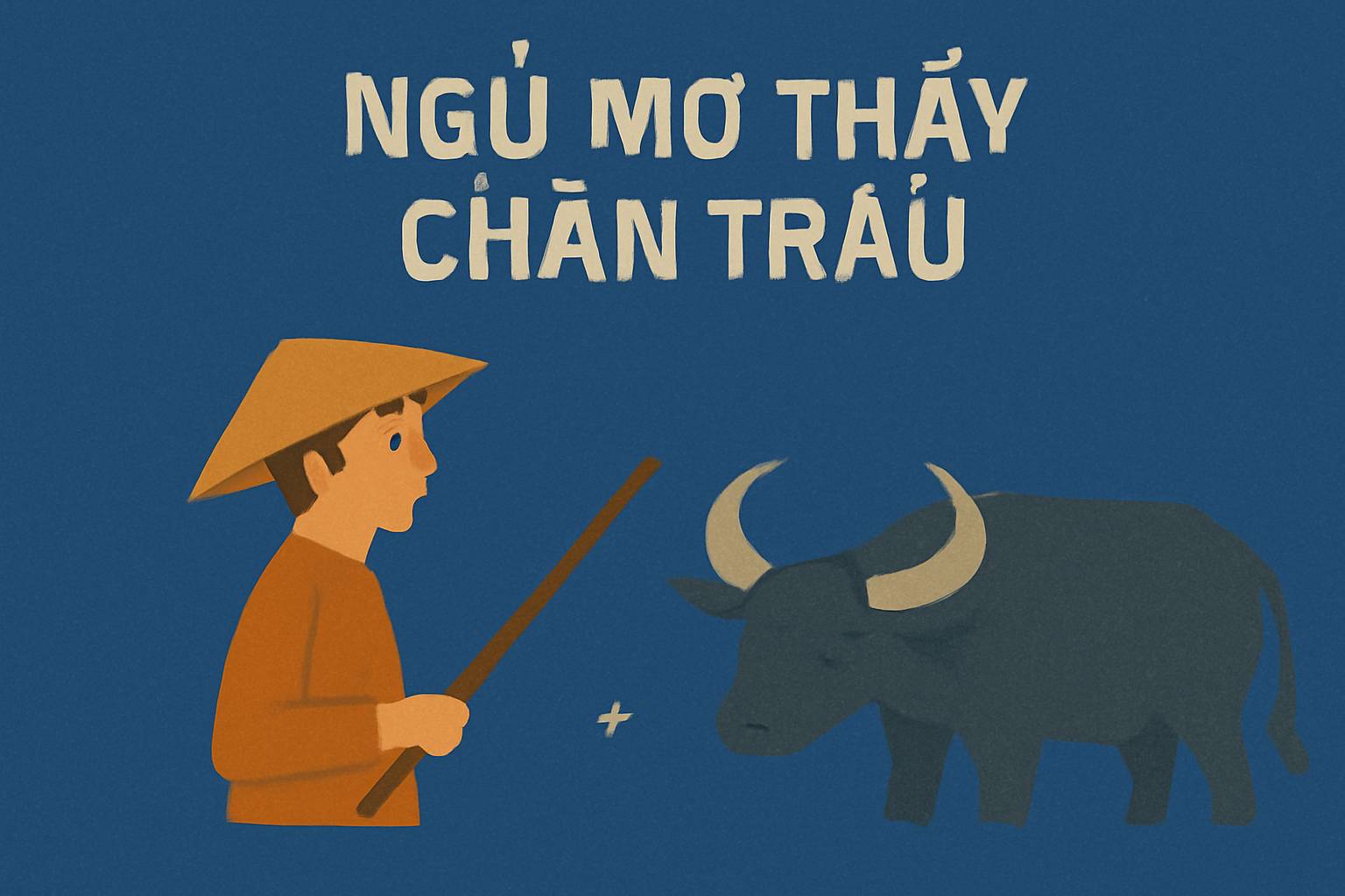 Mơ thấy chăn trâu là điềm gì? Đánh số mấy?
