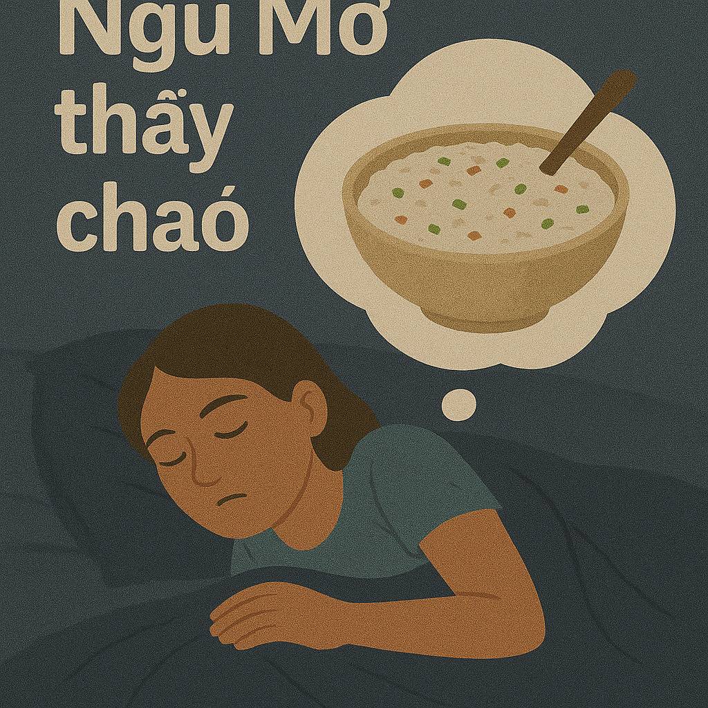 Mơ thấy cháo là điềm gì? Đánh số mấy?