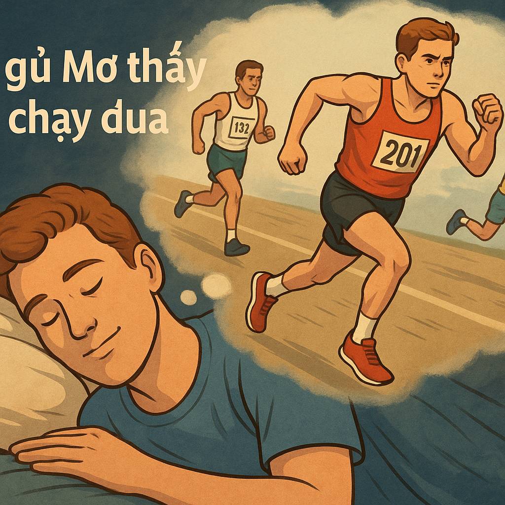 Mơ thấy chạy đua là điềm gì? Đánh số mấy