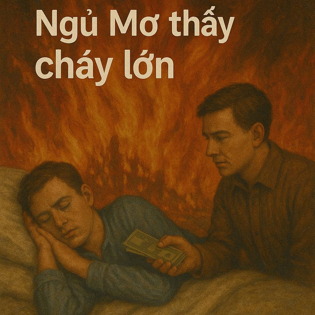 Mơ thấy cháy lớn là điềm gì? Đánh số mấy
