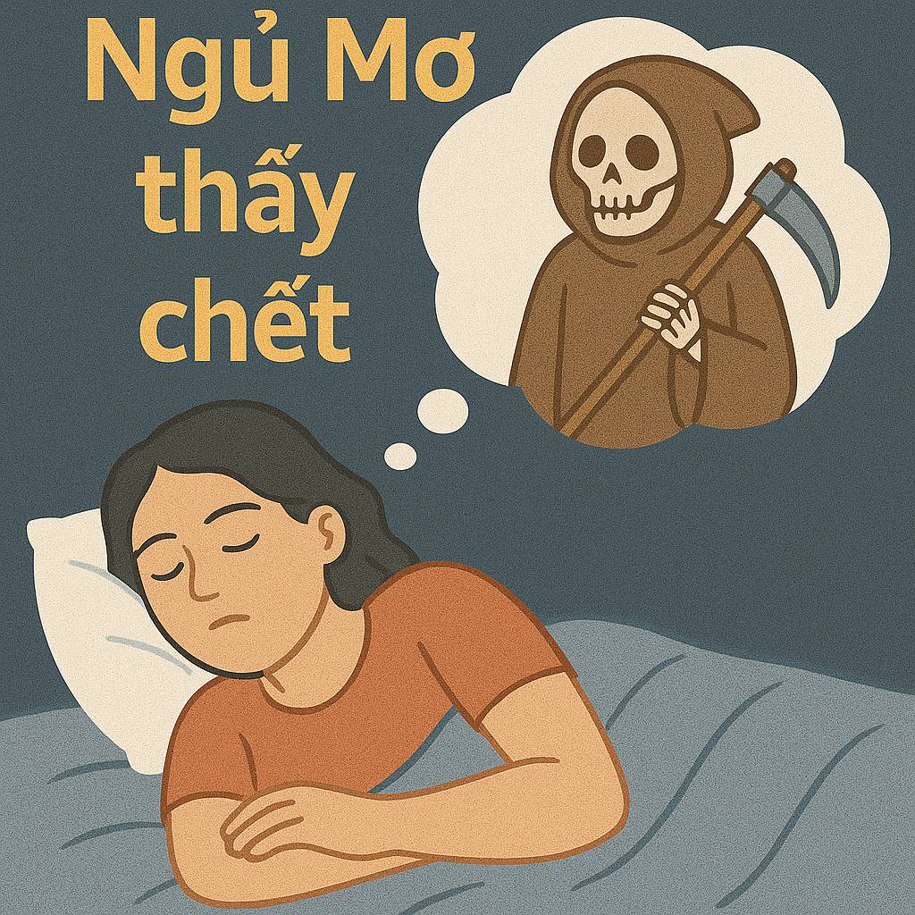 Mơ thấy chết là điềm gì? Đánh số mấy?