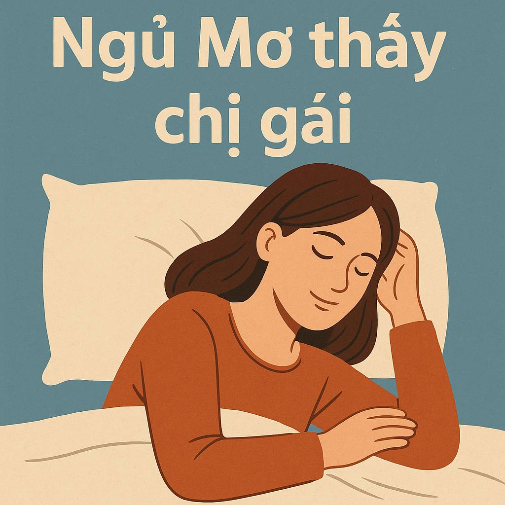 Mơ thấy chị gái là điềm gì? Đánh số mấy