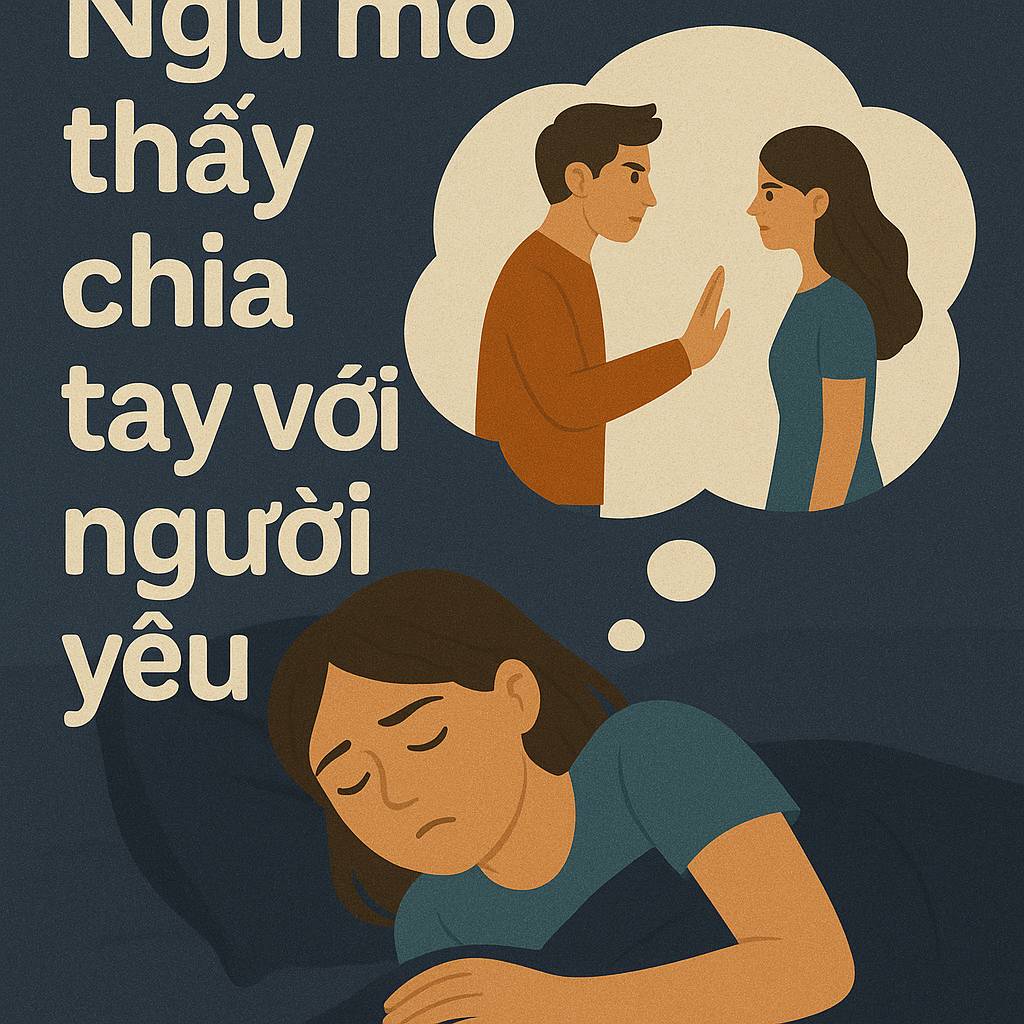 Mơ thấy chia tay với người yêu là điềm gì? Đánh số mấy?