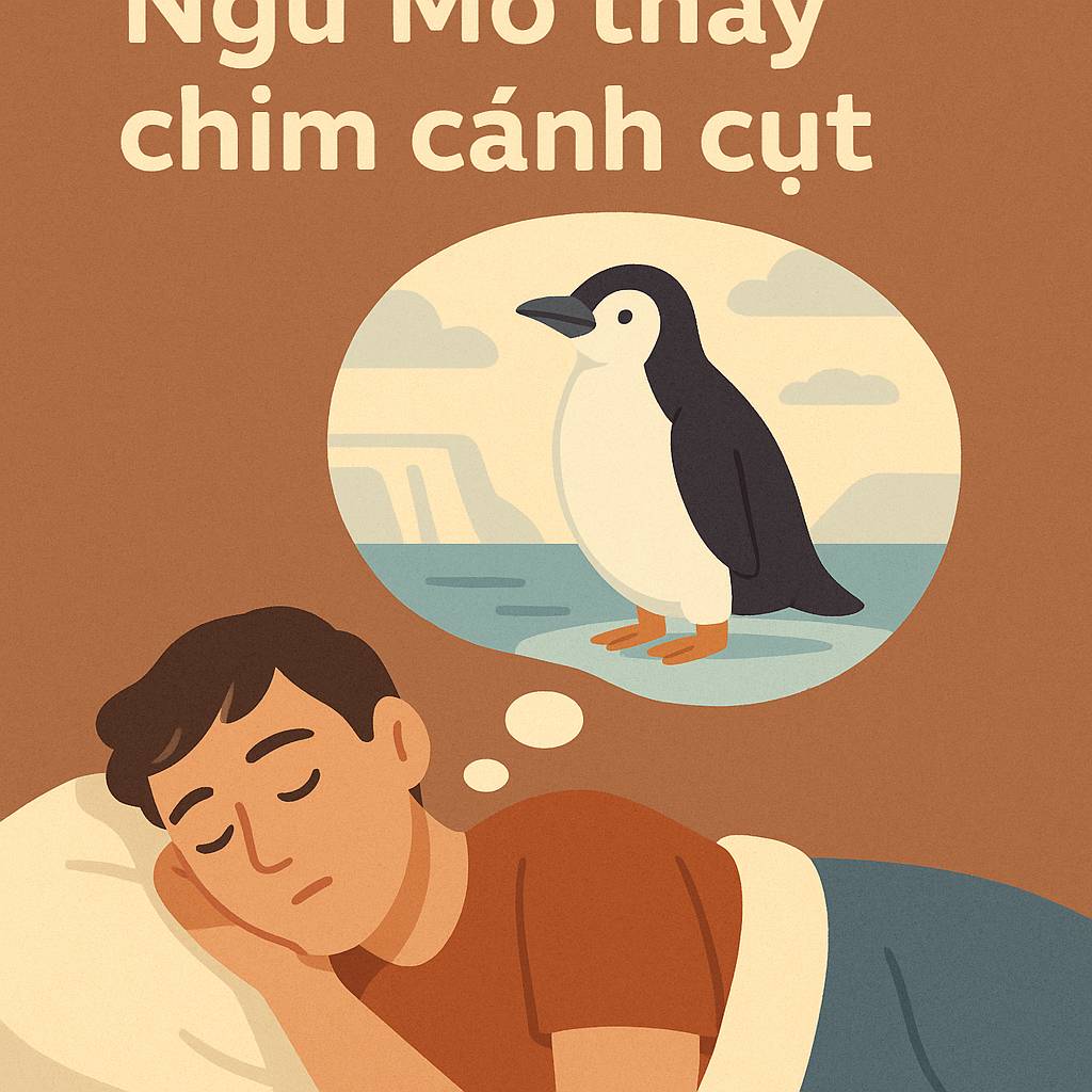 Mơ thấy chim cánh cụt là điềm gì? Đánh số mấy?