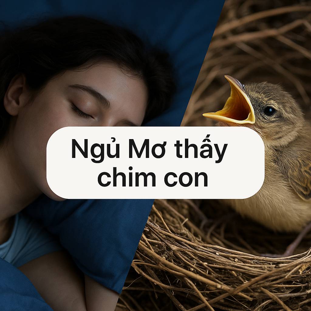Mơ thấy chim con là điềm gì? Đánh số mấy