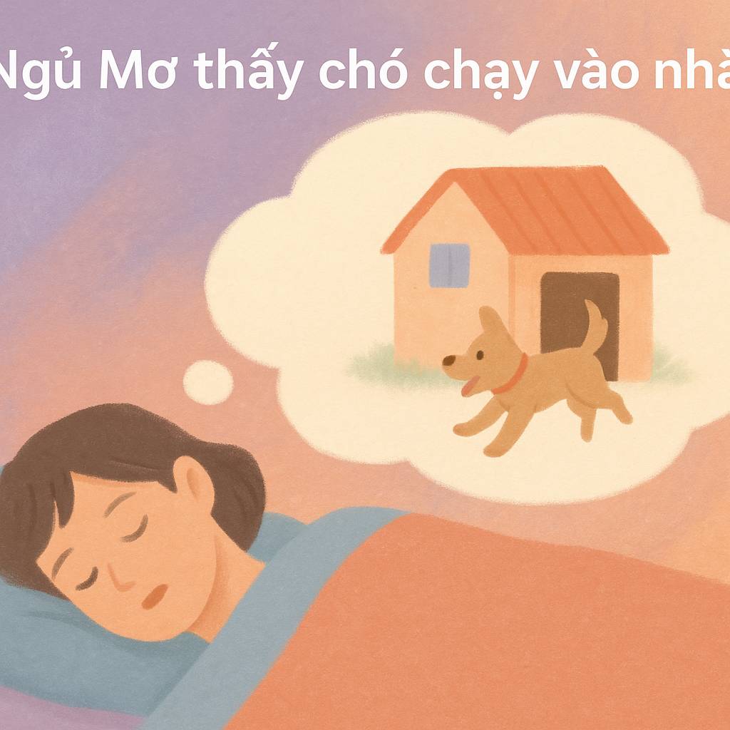 Mơ thấy chó chạy vào nhà là điềm gì? Đánh số mấy