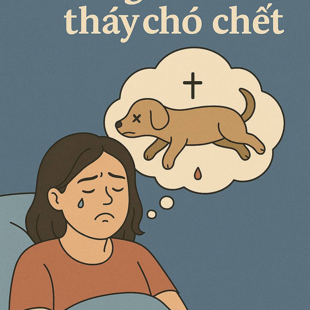 Mơ thấy chó chết là điềm gì? Đánh số mấy?