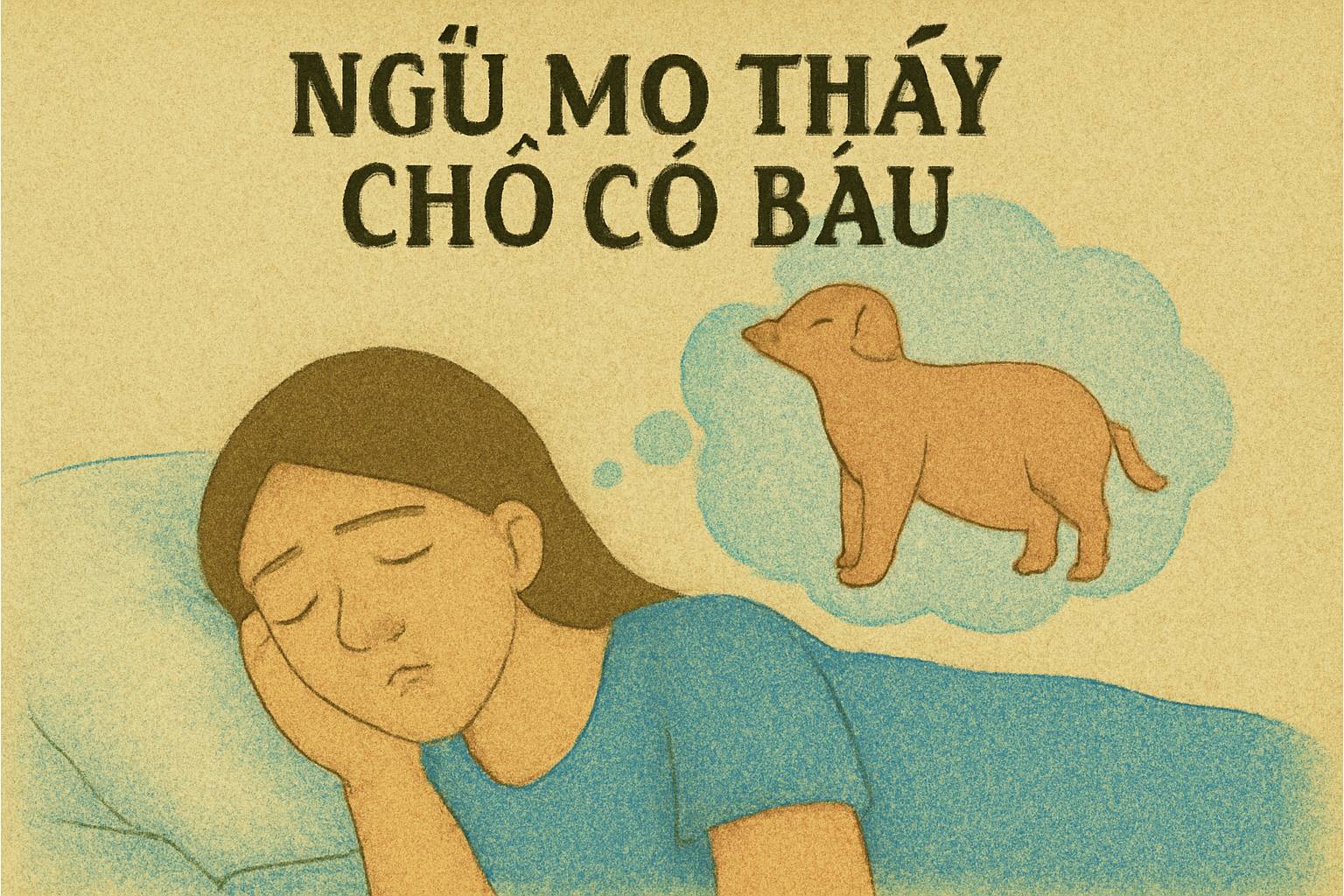 Mơ thấy chó có bầu là điềm gì? Đánh số mấy