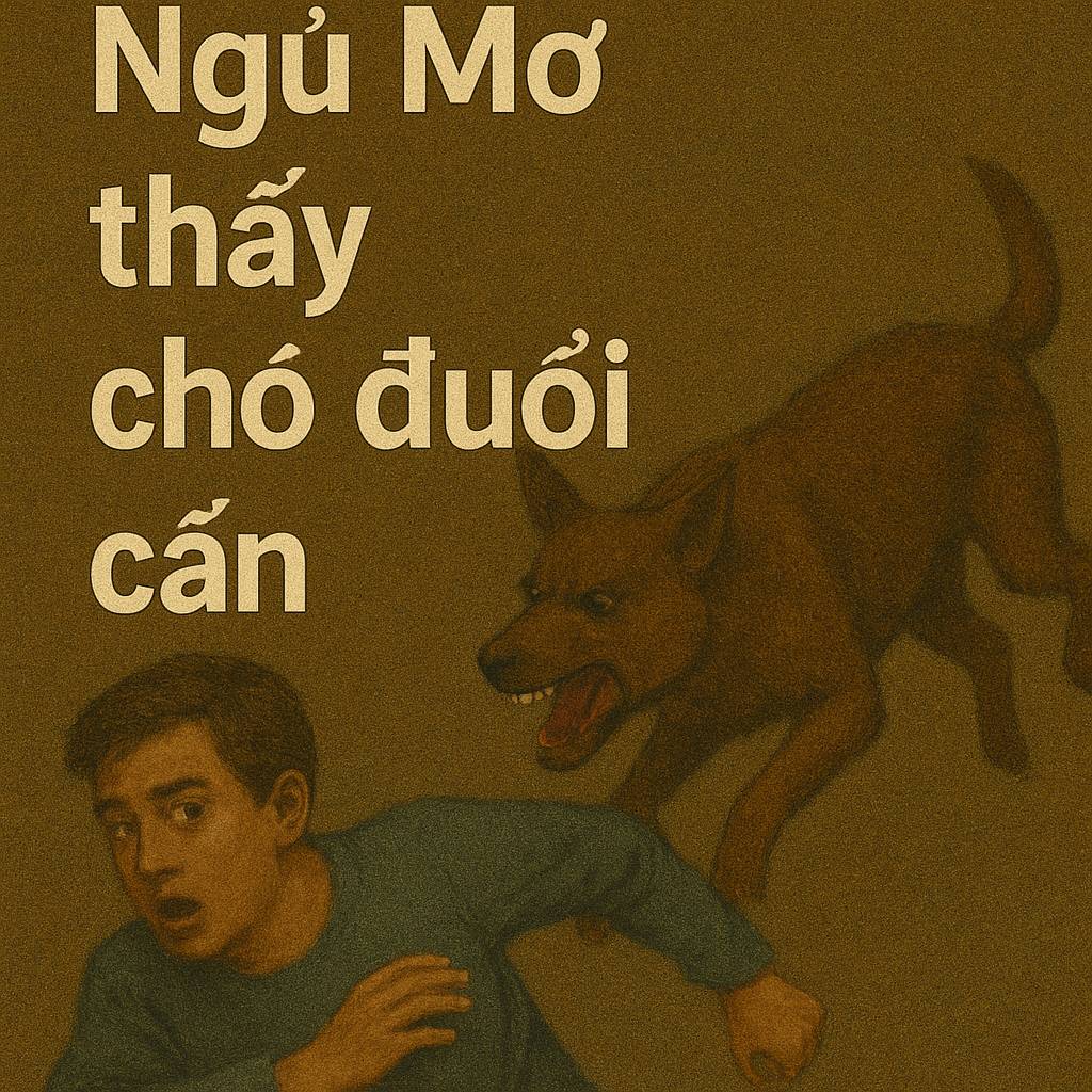 Mơ thấy chó đuổi cắn là điềm gì? Đánh số mấy