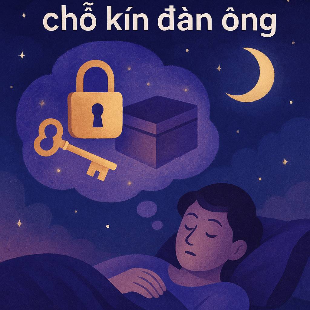Mơ thấy chỗ kín đàn ông là điềm gì? Đánh số mấy?