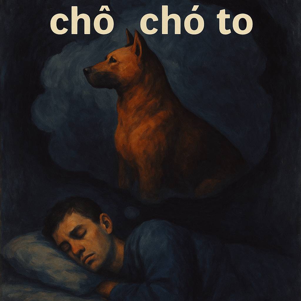 Mơ thấy chó to là điềm gì? Đánh số mấy?