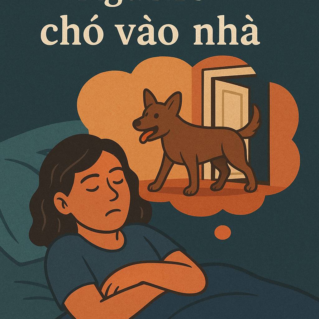 Mơ thấy chó vào nhà là điềm gì? Đánh số mấy