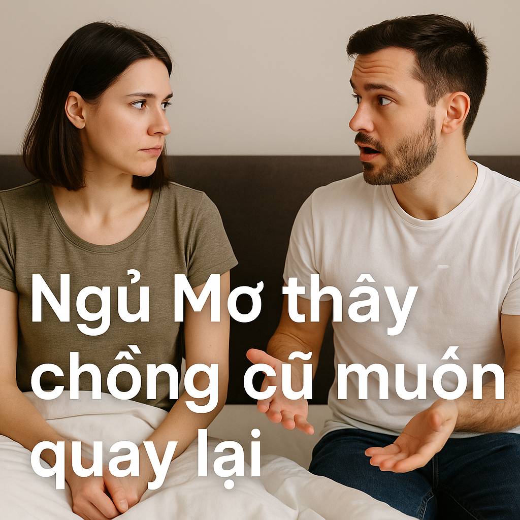 Mơ thấy chồng cũ muốn quay lại là điềm gì? Đánh số mấy