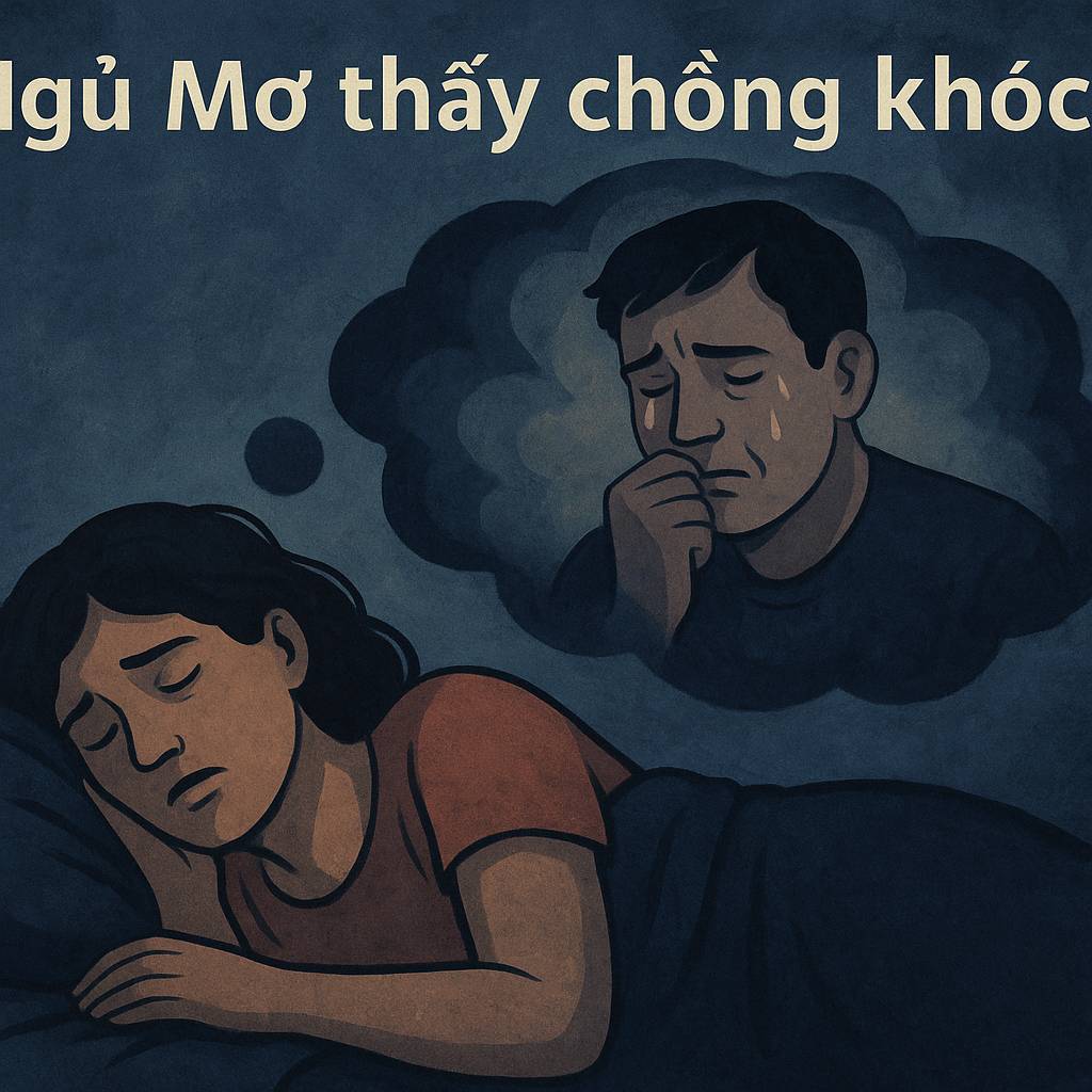 Mơ thấy chồng khóc là điềm gì? Đánh số mấy?