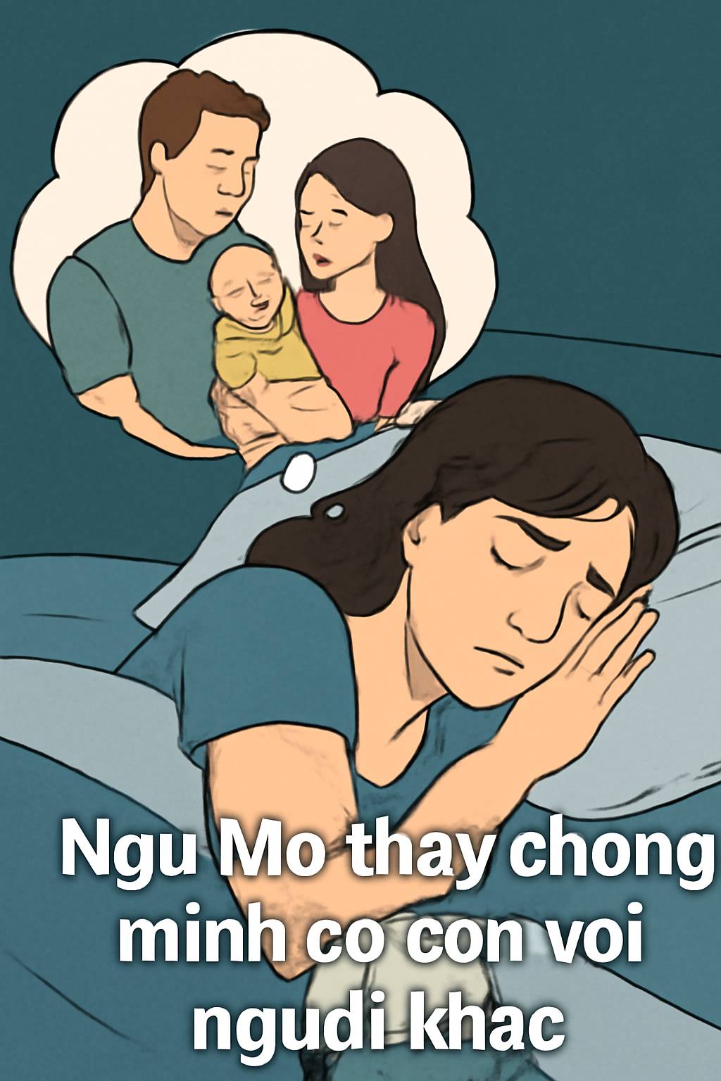 Mơ thấy chồng mình có con với người khác là điềm gì? Đánh số mấy?