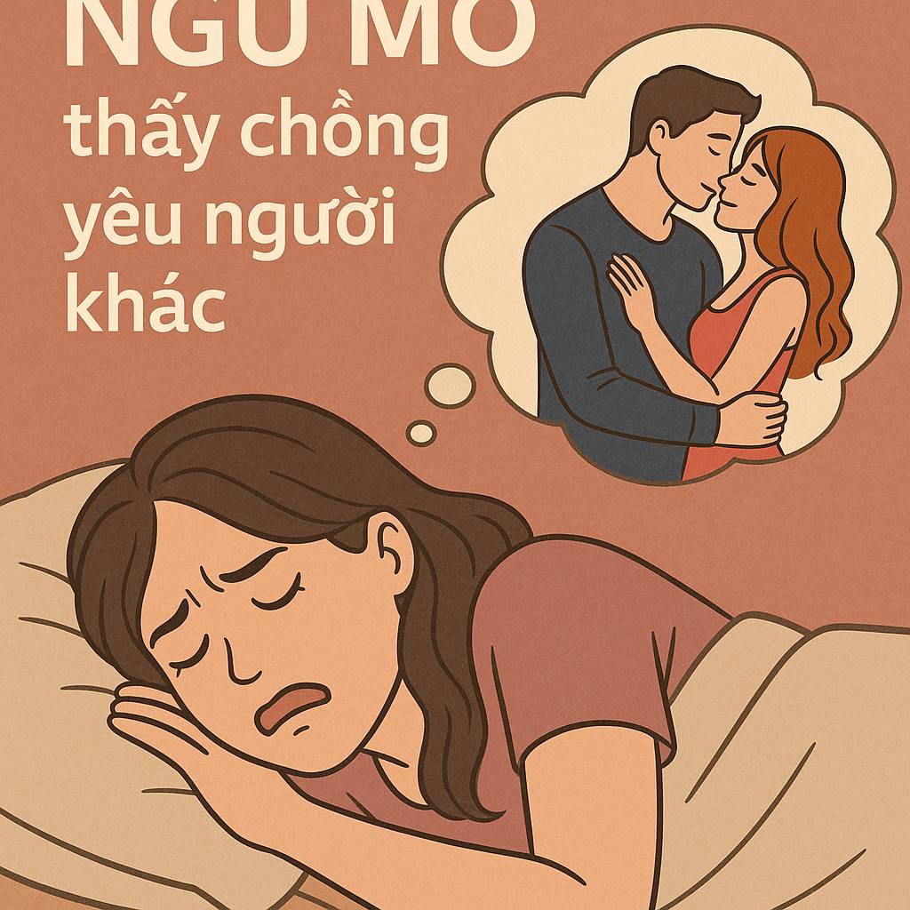 Nằm mơ thấy "chồng yêu người khác" là điềm gì, đánh con số nào?