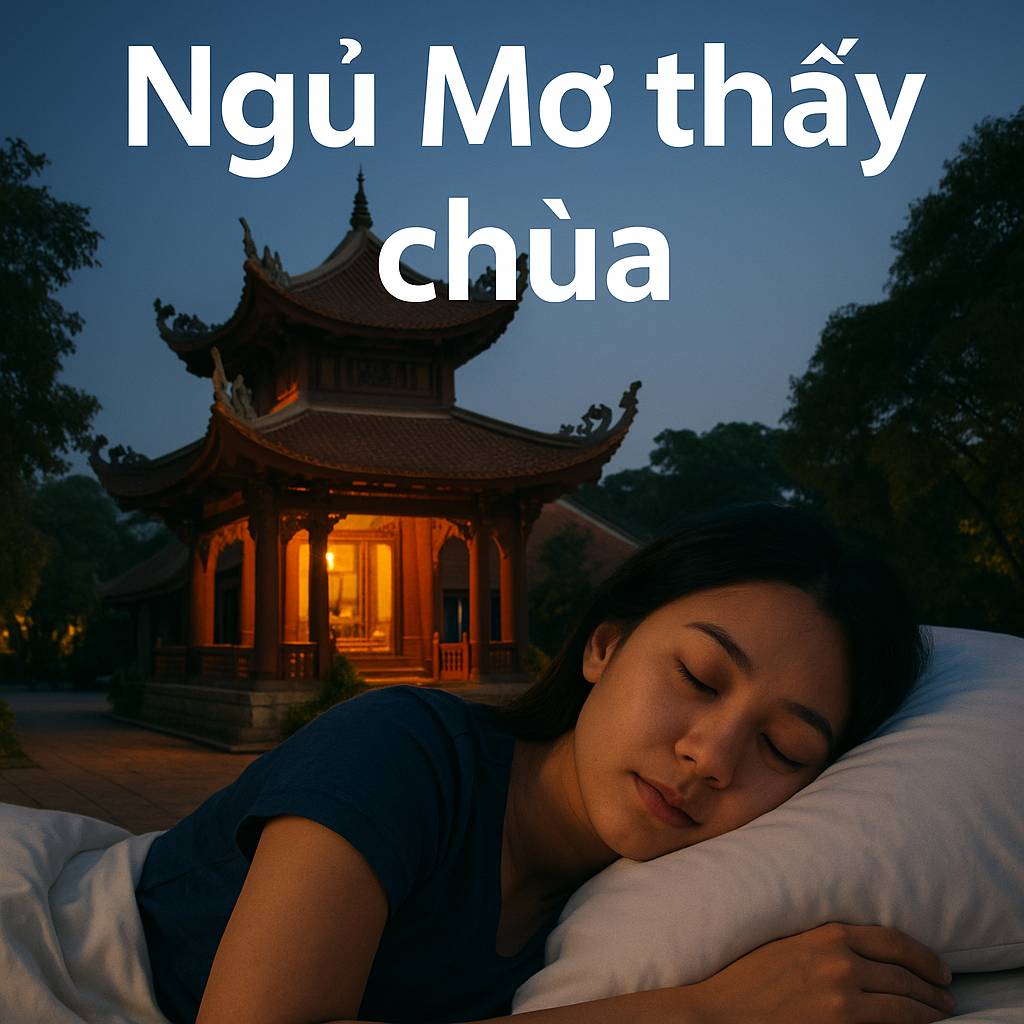 Mơ thấy chùa là điềm gì? Đánh số mấy