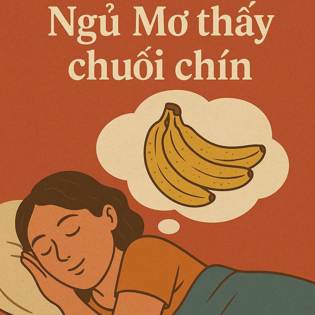 Mơ thấy chuối chín là điềm gì? Đánh số mấy