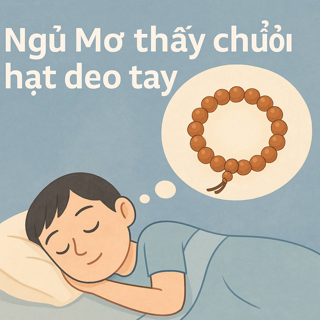 Mơ thấy chuỗi hạt đeo tay là điềm gì? Đánh số mấy