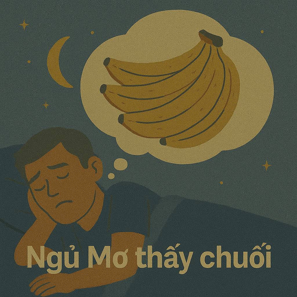 Mơ thấy chuối là điềm gì? Đánh số mấy