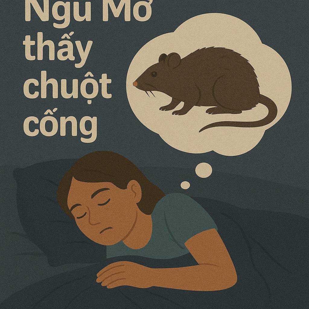 Mơ thấy chuột cống là điềm gì? Đánh số mấy?