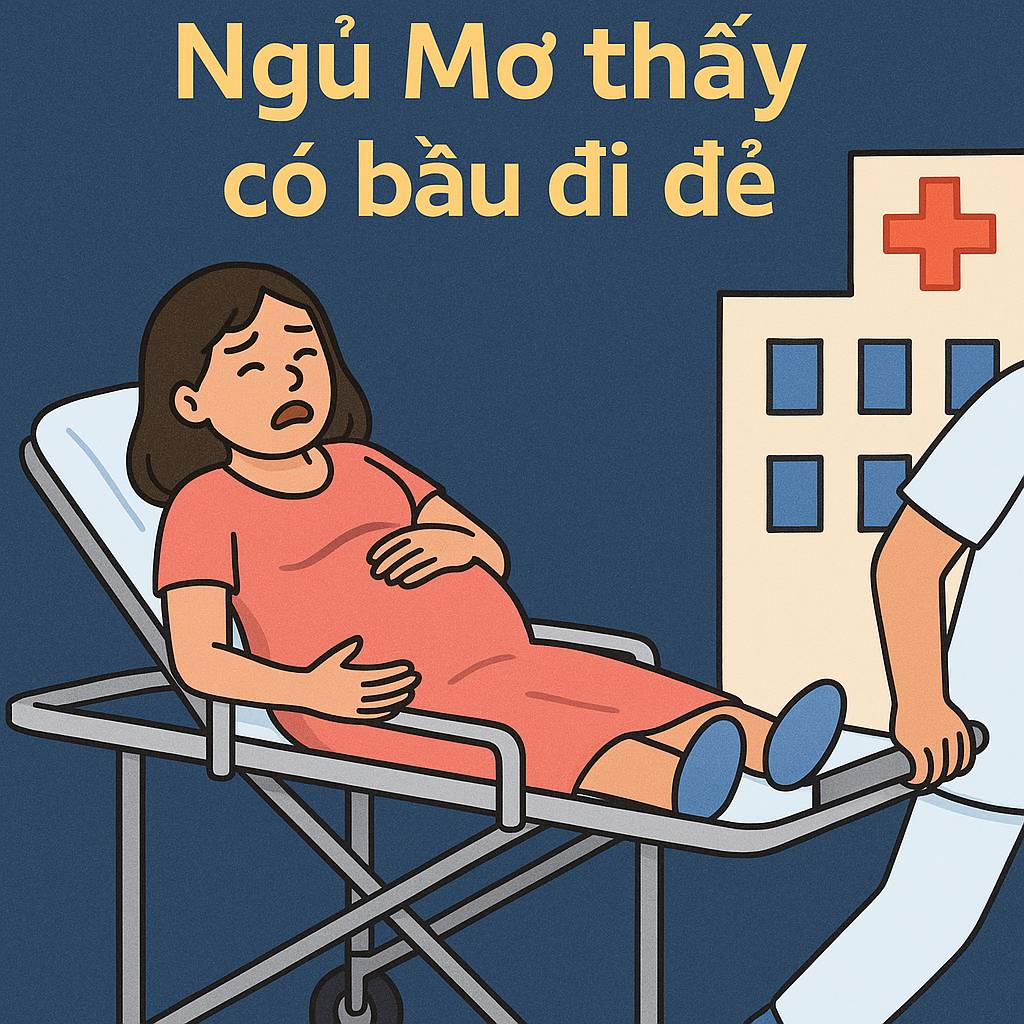 Nằm mơ thấy "có bầu đi đẻ" là điềm gì, đánh con số nào?