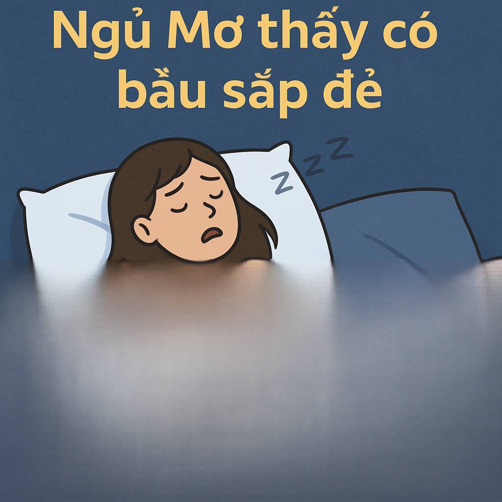 Mơ thấy có bầu sắp đẻ là điềm gì? Đánh số mấy?