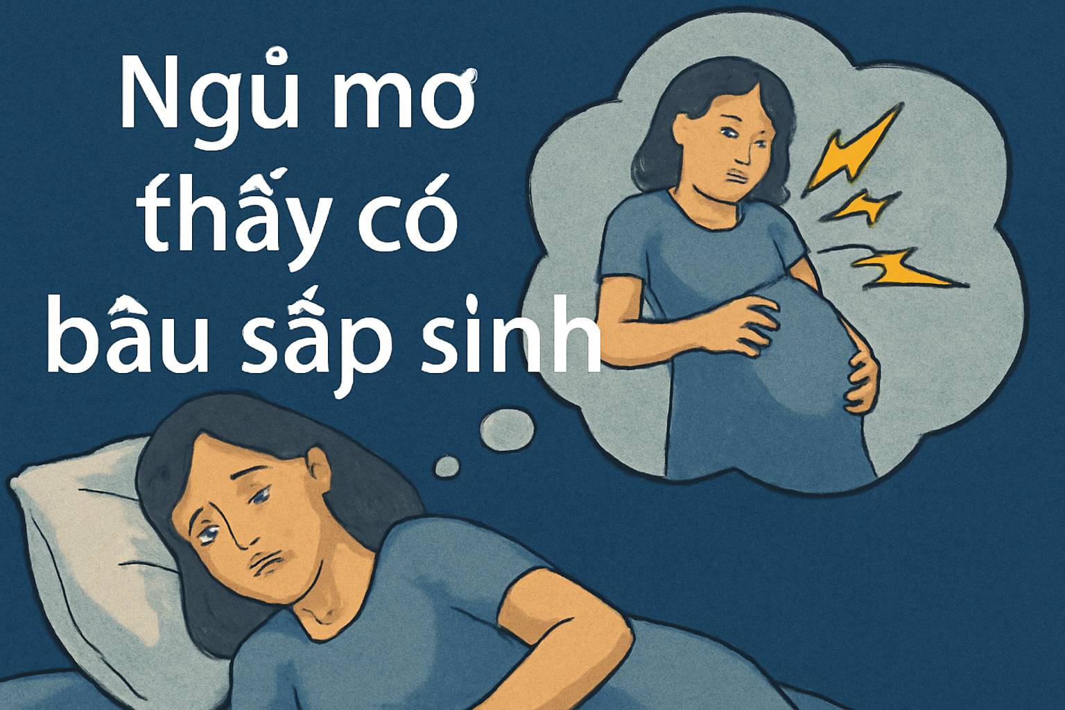 Mơ thấy có bầu sắp sinh là điềm gì? Đánh số mấy