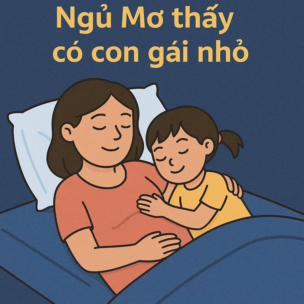 Mơ thấy có con gái nhỏ là điềm gì? Đánh số mấy