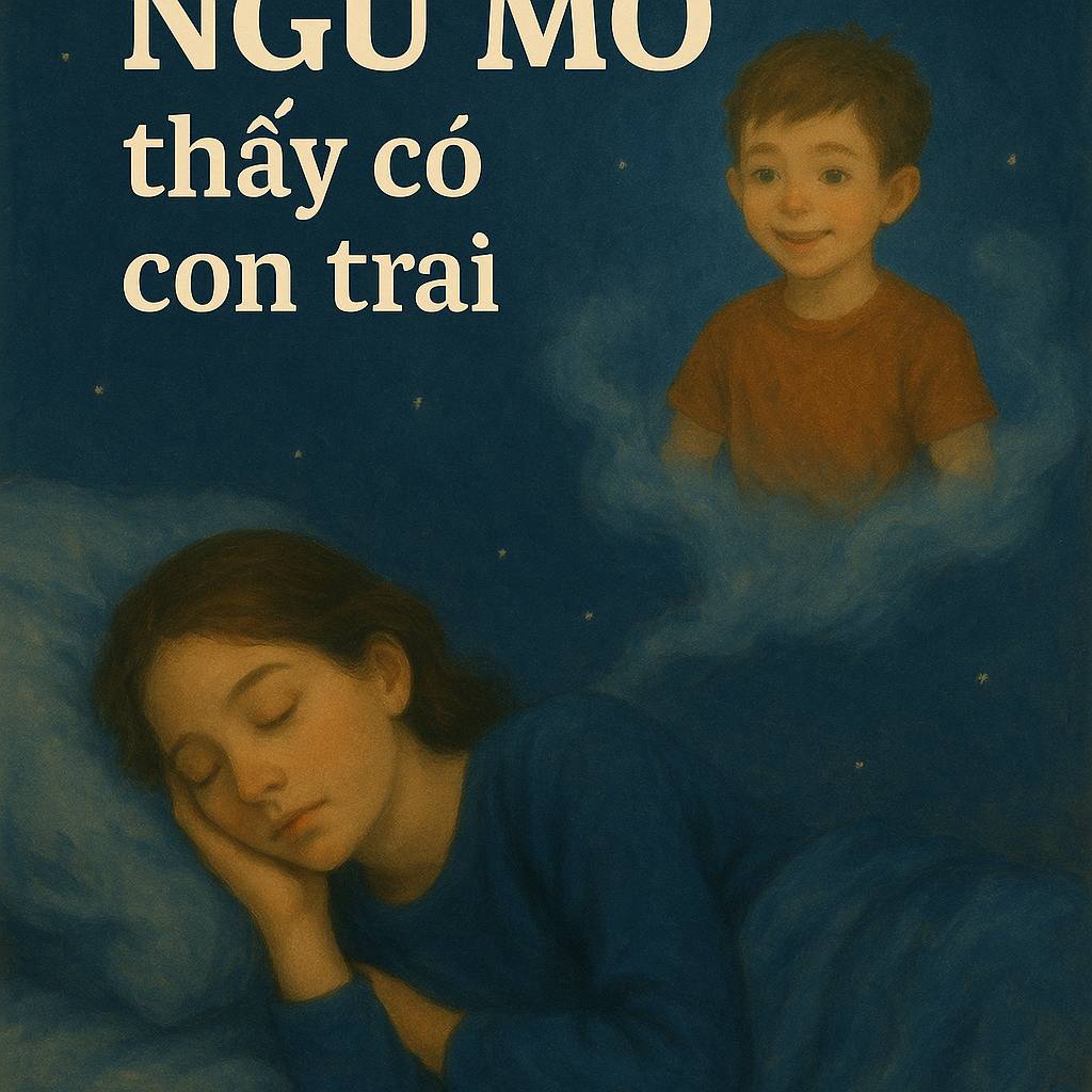 Mơ thấy có con trai là điềm gì? Đánh số mấy