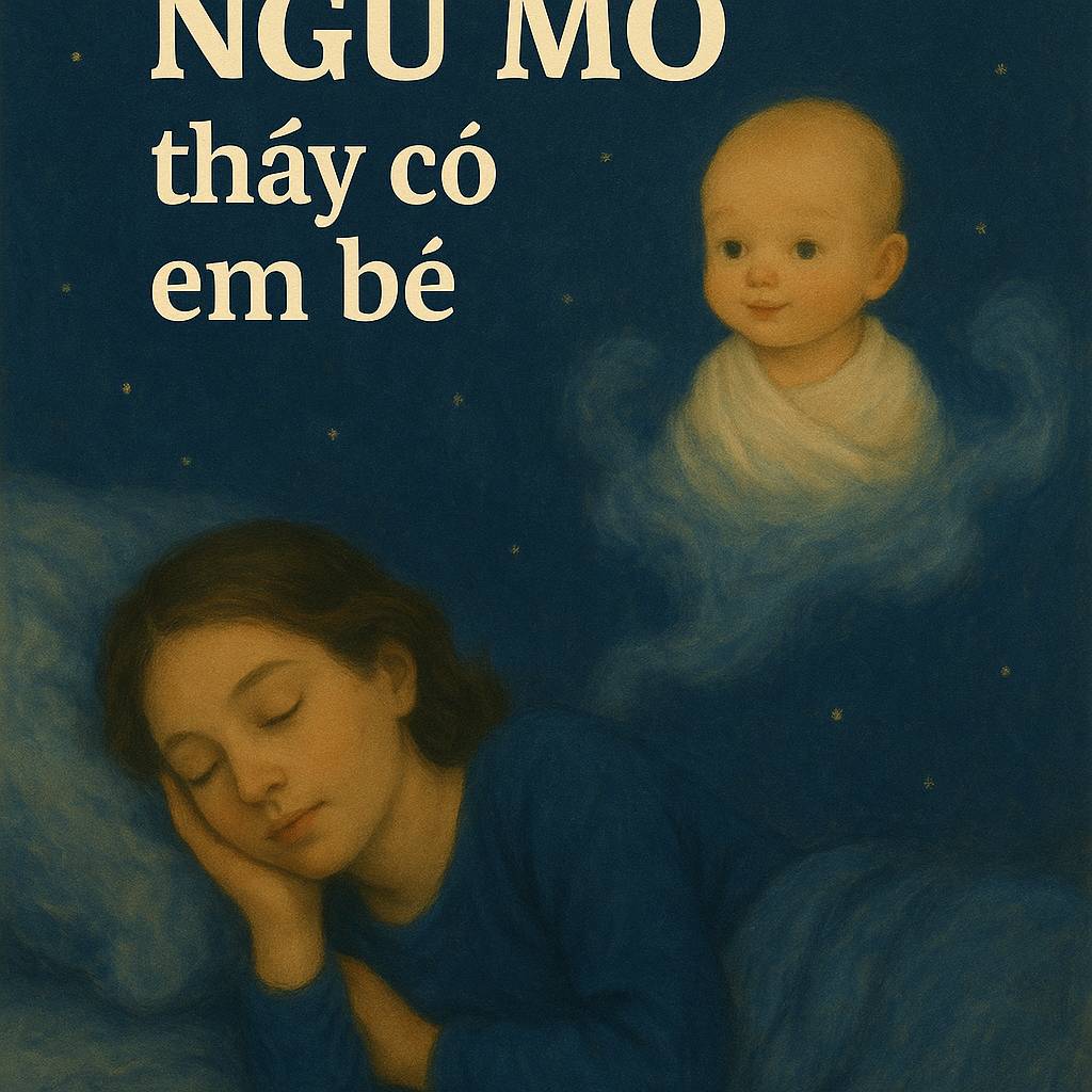 Mơ thấy có em bé là điềm gì? Đánh số mấy