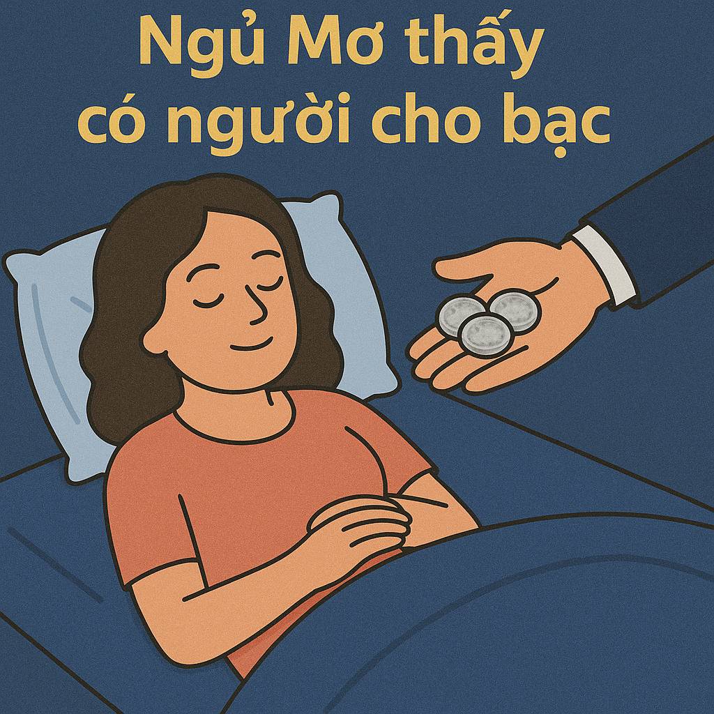 Mơ thấy có người cho bạc là điềm gì? Đánh số mấy
