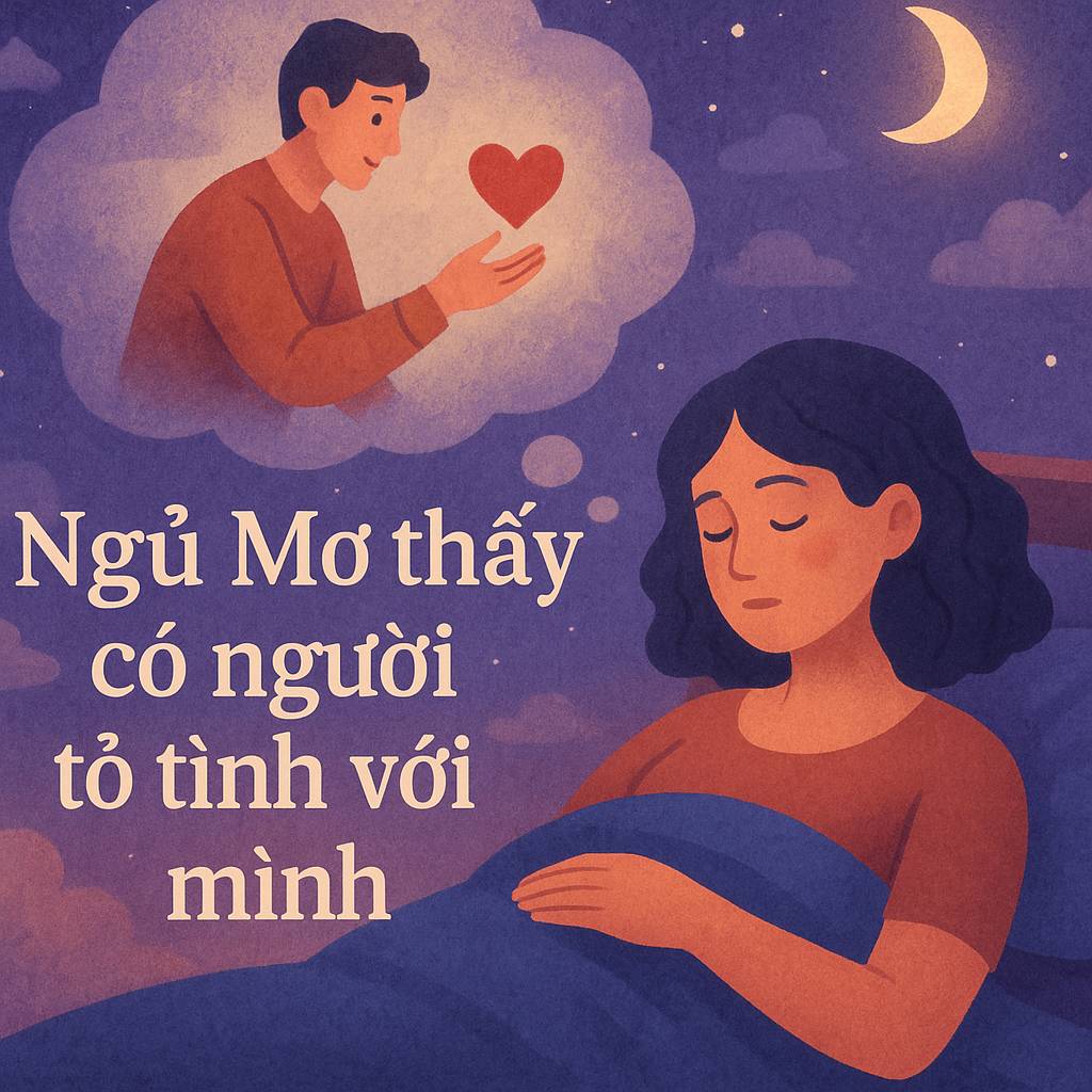 Mơ thấy có người tỏ tình với mình là điềm gì? Đánh số mấy