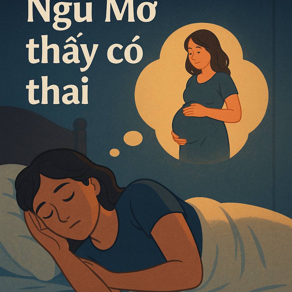 Mơ thấy có thai là điềm gì? Đánh số mấy?