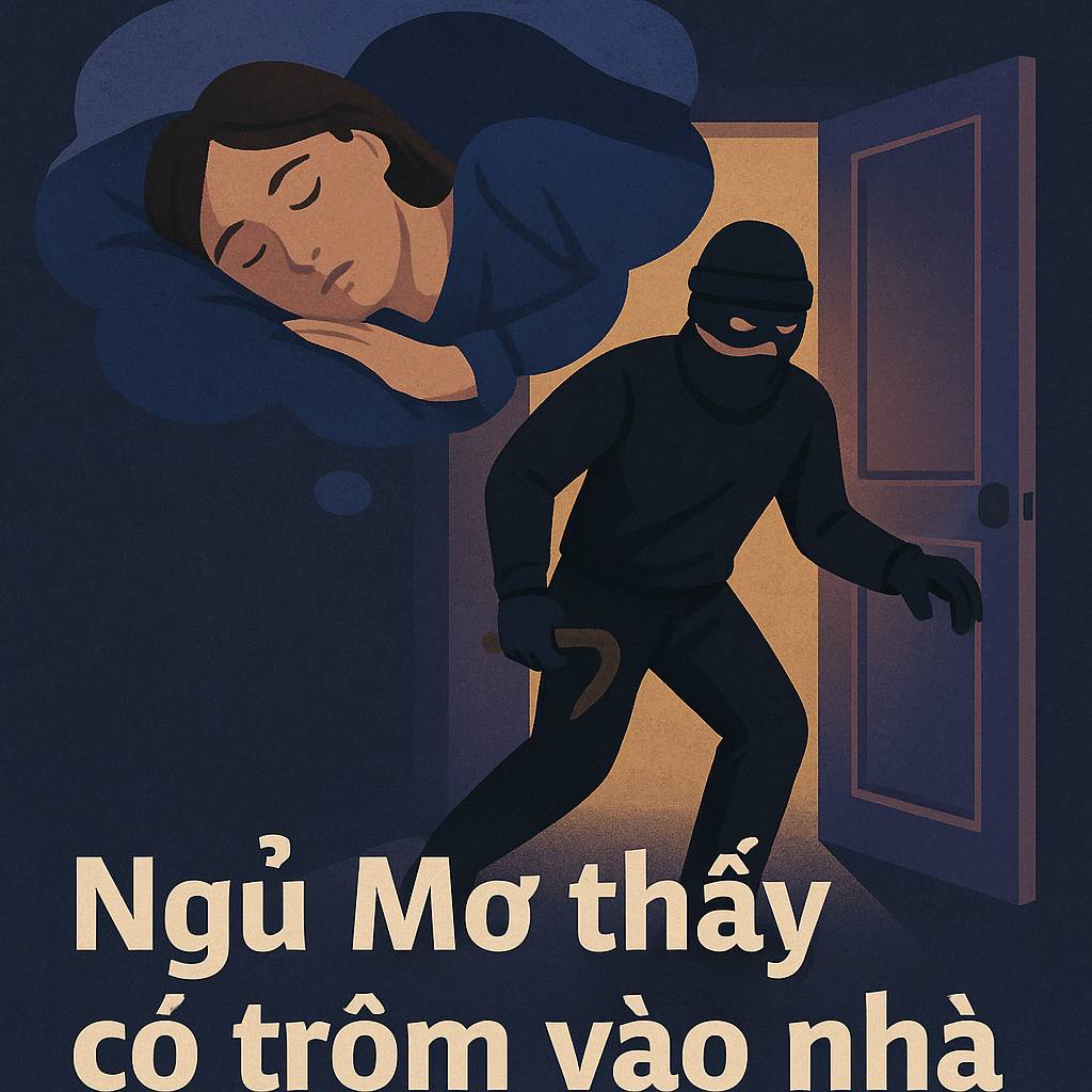 Mơ thấy trộm vào nhà là điềm gì? Đánh số mấy?