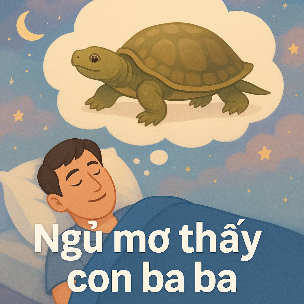 Mơ thấy con ba ba là điềm gì? Đánh số mấy