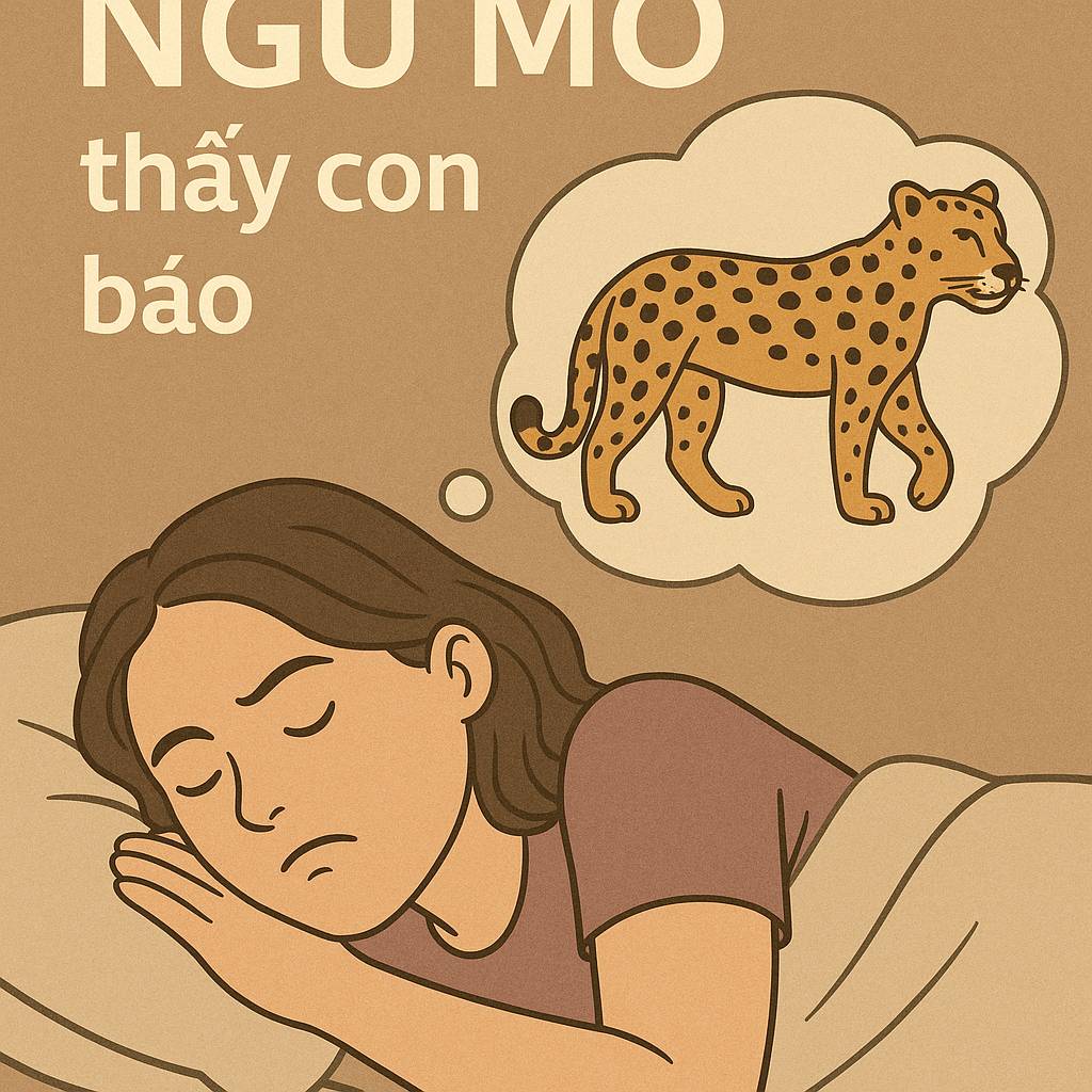 Mơ thấy con báo là điềm gì? Đánh số mấy?
