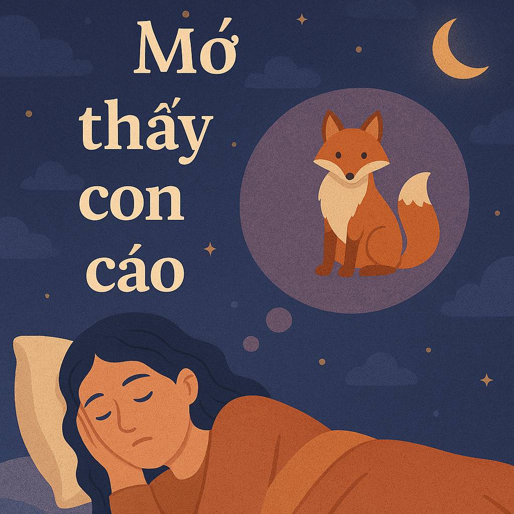Mơ thấy con cáo là điềm gì? Đánh số mấy