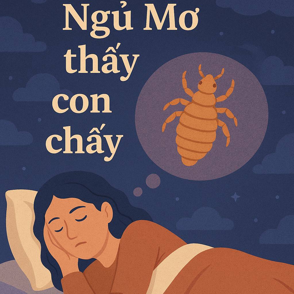 Mơ thấy con chấy là điềm gì? Đánh số mấy?