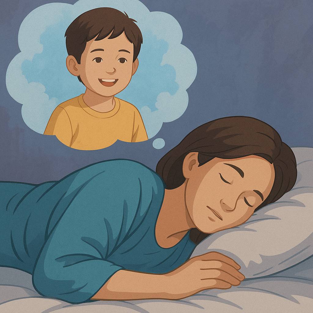 Mơ thấy con của mình là điềm gì? Đánh số mấy